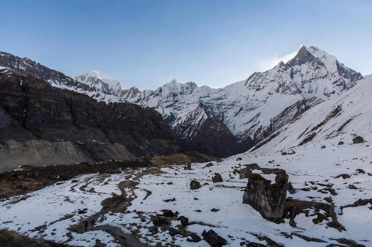 Views from Annapurna Base Camp, Nepal